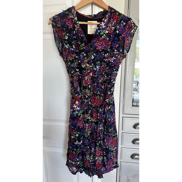 Conversations by Anthropologie - 32 of 52 Colloquial Floral Button Dress Size 8 - Picture 2 of 7